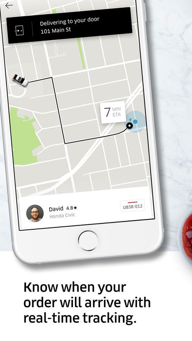 App สั่งอาหาร Uber Eats Local Food Delivery