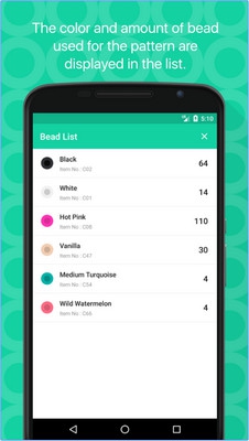 App ทอลูกปัด Beads Creator Pattern Editor