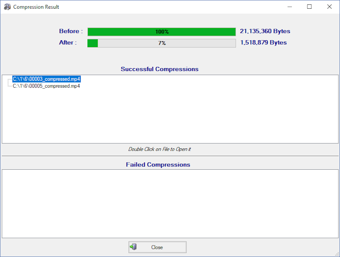 โปรแกรมลดขนาดไฟล์วิดีโอ Simple Video Compressor