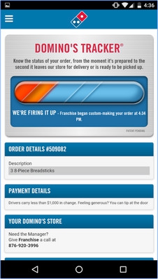 Domino Pizza Asia Pacific (App สั่งโดมิโน่พิซซ่า) : Domino Pizza Asia Pacific (App สั่งโดมิโน่พิซซ่า) :