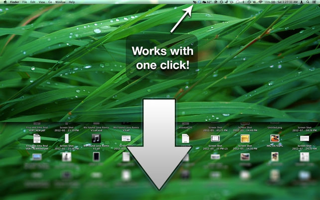 Shade (โปรแกรม Shade ซ่อนไอคอน บนหน้าจอ Mac ด้วยรูปภาพง่ายๆ) : Shade (โปรแกรม Shade ซ่อนไอคอน บนหน้าจอ Mac ด้วยรูปภาพง่ายๆ) :