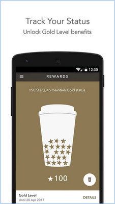 App สะสมแต้มร้านกาแฟ Starbucks Thailand