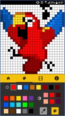 App วาดภาพพิกเซลอาร์ตสวยๆ เก๋ๆ Pixel Station