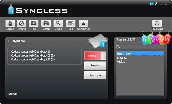 Syncless (โปรแกรม Sync ข้อมูลให้ตรงกัน บน PC ฟรี)