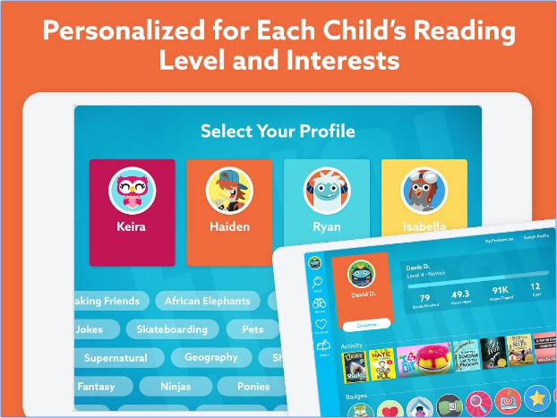 App อ่านหนังสือเด็ก Epic Unlimited Books for Kids