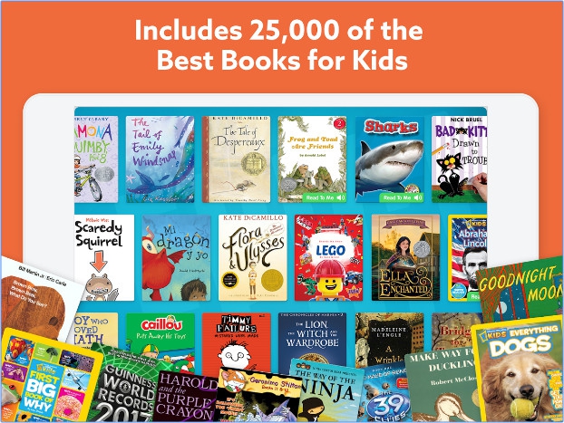 App อ่านหนังสือเด็ก Epic Unlimited Books for Kids