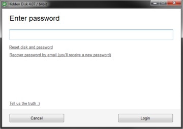 Hidden Disk (โปรแกรม Hidden Disk ซ่อนไฟล์ บน PC ฟรี) : 