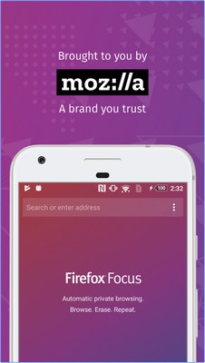 Firefox Focus The Privacy Browser (App ท่องเว็บแบบเป็นส่วนตัวไร้การติดตาม) : Firefox Focus The Privacy Browser (App ท่องเว็บแบบเป็นส่วนตัวไร้การติดตาม) :
