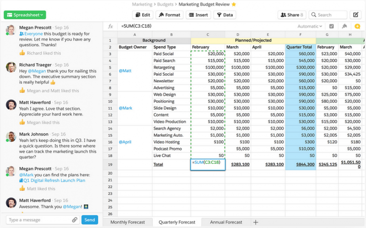 โปรแกรม สร้างเอกสารออนไลน์ Quip  