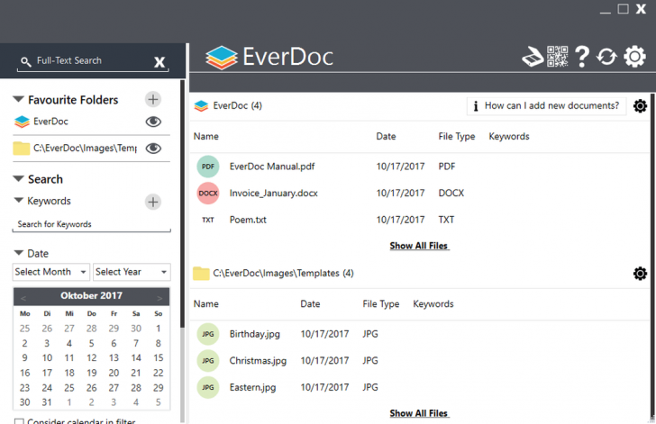 โปรแกรมเอกสาร EverDoc