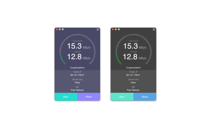 Speedy (โปรแกรม Speedy เช็คความเร็วเน็ต อย่างรวดเร็ว บน Mac) : 