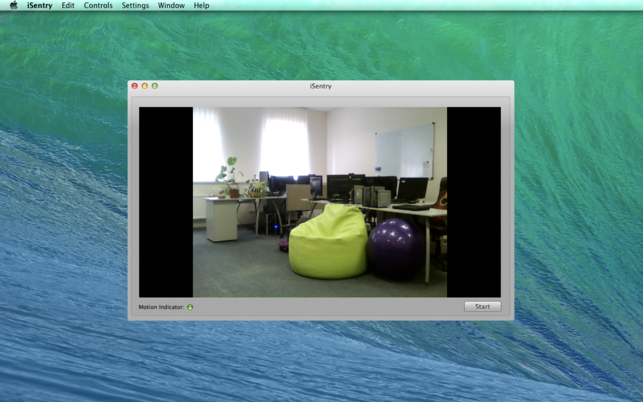 โปรแกรมตรวจจับการเคลื่อนไหว iSentry