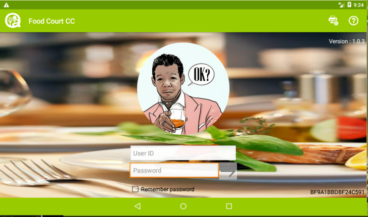 Food Court CC (App บริหารจัดการ ระบบศูนย์อาหาร ด้วยบัตรเงินสด บน Android) : 