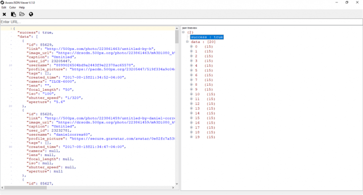 โปรแกรมเปิดไฟล์เจสัน Awara JSON Viewer
