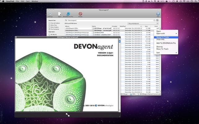 โปรแกรมค้นหาไฟล์ง่าย EasyFind โปรแกรมค้นหาไฟล์ง่าย EasyFind