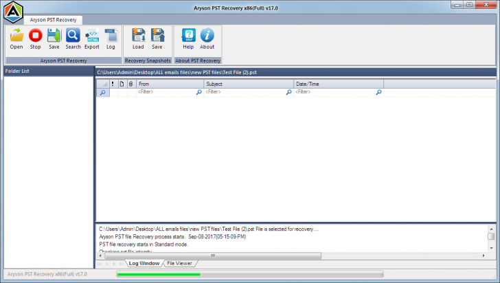 Repair Outlook PST (โปรแกรม Repair Outlook PST ซ่อมไฟล์อีเมล บน PC) : 