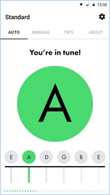 App จูนสายกีตาร์ อูคูเลเล่ Guitar Tuner Free Fender Tune