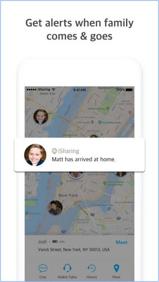 App แจ้งตำแหน่ง GPS ติดตามตัวเด็กๆ iSharing