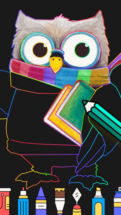 App ลากเส้นระบายสี Dot to Dot to Coloring