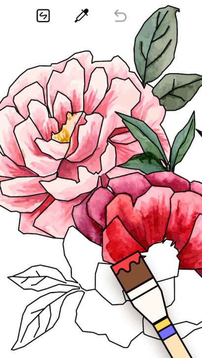 App ลากเส้นระบายสี Dot to Dot to Coloring