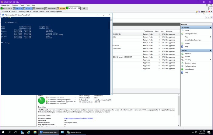 โปรแกรมควบคุมคอมฯ ระยะไกล RD Tabs