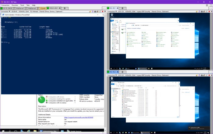 โปรแกรมควบคุมคอมฯ ระยะไกล RD Tabs
