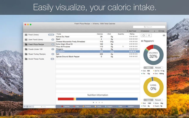  โปรแกรมเช็คแคลอรี่อาหาร BeFit Lite
