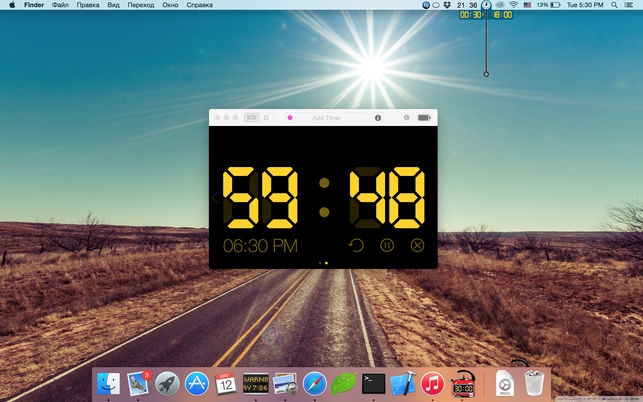 Red Hot Timer (โปรแกรม Red Hot Timer ตั้งเวลา จับเวลา บนหน้าจอ สำหรับ Mac) : Red Hot Timer (โปรแกรม Red Hot Timer ตั้งเวลา จับเวลา บนหน้าจอ สำหรับ Mac) :