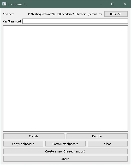 โปรแกรมเข้ารหัสข้อมูล ข้อความ Encodeme