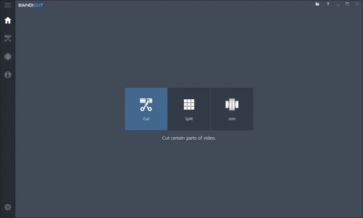 โปรแกรมตัดต่อวิดีโอ Bandicut โปรแกรมตัดต่อวิดีโอ Bandicut