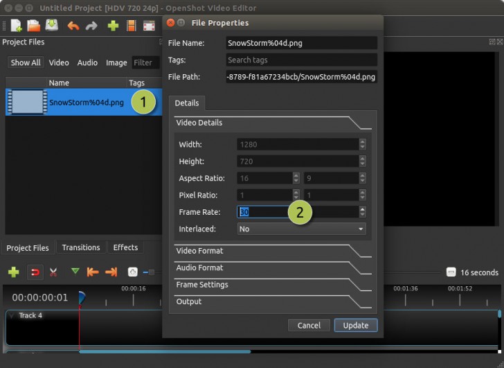 โปรแกรมตัดต่อวิดีโอ OpenShot Video Editor โปรแกรมตัดต่อวิดีโอ OpenShot Video Editor