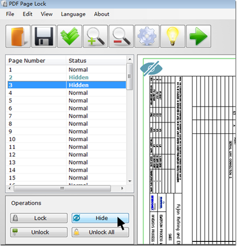 PDF Page Lock (โปรแกรม PDF Page Lock ล็อกไฟล์ PDF แบบแยกหน้า ฟรี) : 