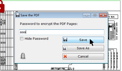 โปรแกรมล็อกหน้าไฟล์ PDF Page Lock
