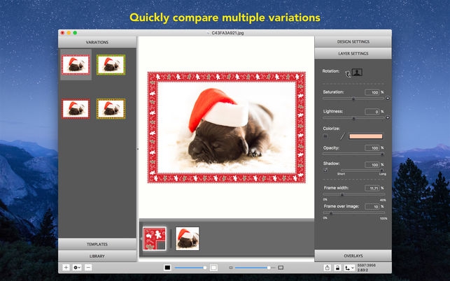 ImageFramer (โปรแกรม ImageFramer ใส่กรอบรูป เพิ่มกรอบรูปภาพ อัลบั้ม บน Mac) : ImageFramer (โปรแกรม ImageFramer ใส่กรอบรูป เพิ่มกรอบรูปภาพ อัลบั้ม บน Mac) :