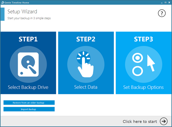 โปรแกรมสำรองข้อมูล Genie Timeline Free โปรแกรมสำรองข้อมูล Genie Timeline Free