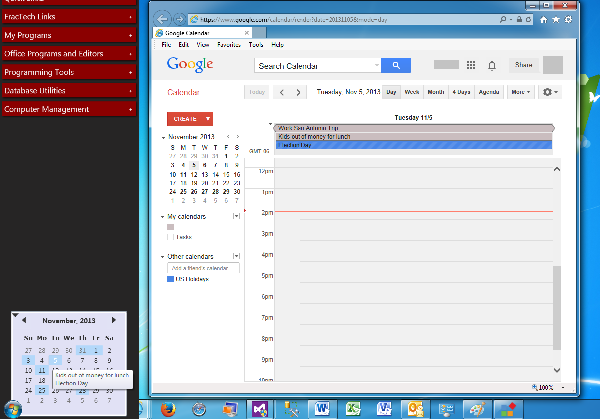 โปรแกรมสร้างทางลัด Sidebar