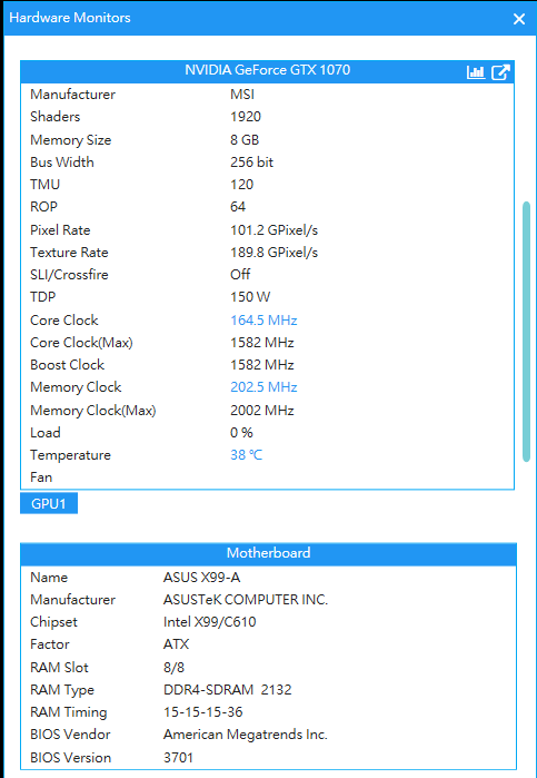 โปรแกรมตรวจวัด FPS เช็คความร้อน AgaueEye
