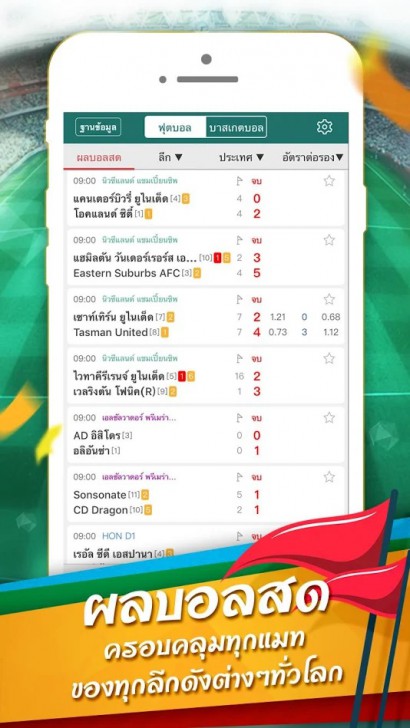 App เช็คผลบอล Thscore