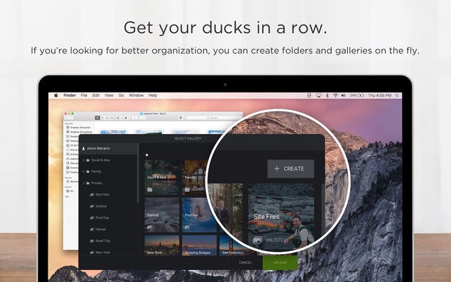 SmugMug (โปรแกรม SmugMug อัพโหลดรูป ฝากอัลบั้มรูปภาพ บน Mac) : 