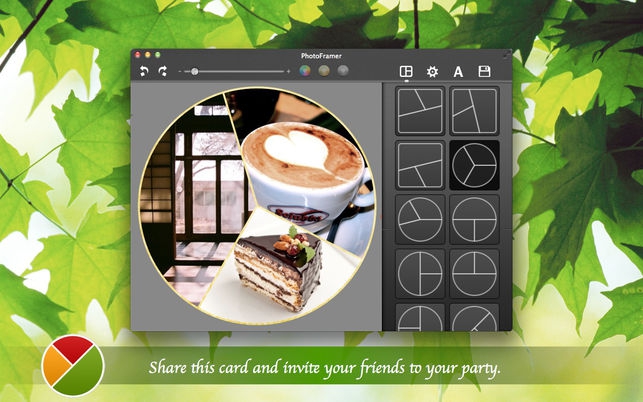 PhotoFramer (โปรแกรม PhotoFramer ใส่กรอบรูปแต่งภาพ หลายรูปในกรอบเดียว บน Mac) : PhotoFramer (โปรแกรม PhotoFramer ใส่กรอบรูปแต่งภาพ หลายรูปในกรอบเดียว บน Mac) :