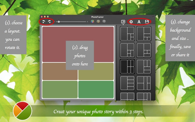 PhotoFramer (โปรแกรม PhotoFramer ใส่กรอบรูปแต่งภาพ หลายรูปในกรอบเดียว บน Mac) : PhotoFramer (โปรแกรม PhotoFramer ใส่กรอบรูปแต่งภาพ หลายรูปในกรอบเดียว บน Mac) :