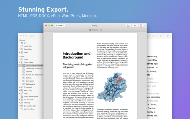 Ulysses (โปรแกรม Ulysses พิมพ์งานเอกสาร ตัวเดียวจบ สำหรับ Mac) : 