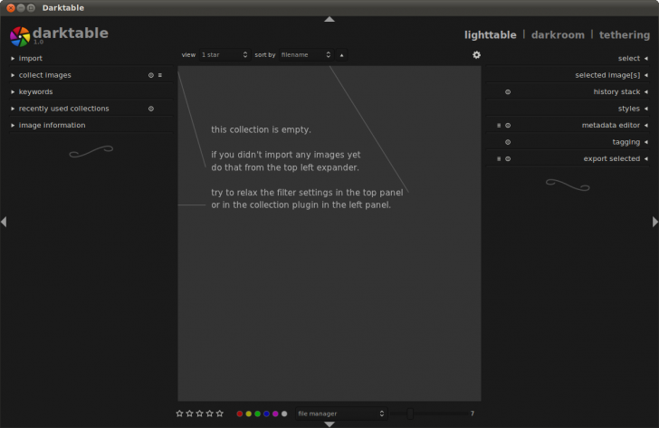 Darktable (โปรแกรม Darktable แต่งรูป คล้าย Lightroom แต่แจกฟรี) : 