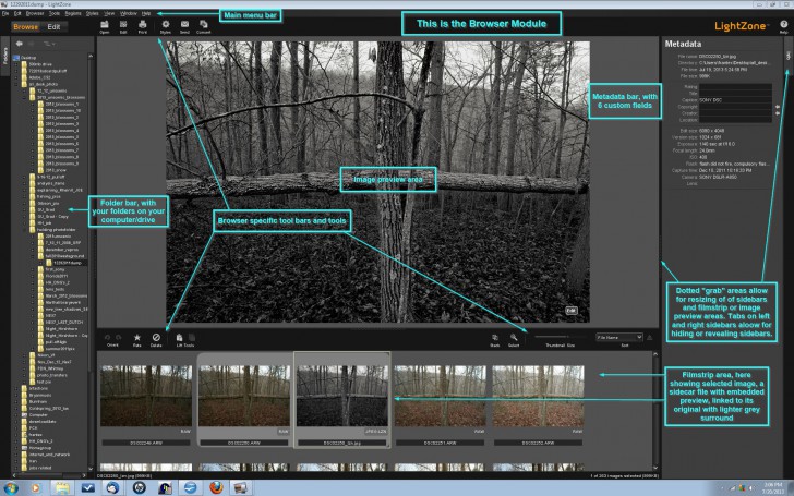 โปรแกรมแต่งรูป LightZone โปรแกรมแต่งรูป LightZone