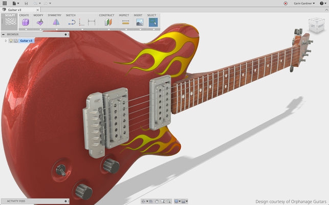 Fusion 360 (โปรแกรม Fusion 360 เครื่องมือออกแบบ 3D CAD และ CAM) : Fusion 360 (โปรแกรม Fusion 360 เครื่องมือออกแบบ 3D CAD และ CAM) :