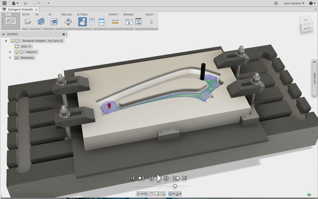 Fusion 360 (โปรแกรม Fusion 360 เครื่องมือออกแบบ 3D CAD และ CAM) : Fusion 360 (โปรแกรม Fusion 360 เครื่องมือออกแบบ 3D CAD และ CAM) :