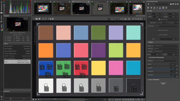 โปรแกรมแต่งรูป RawTherapee โปรแกรมแต่งรูป RawTherapee