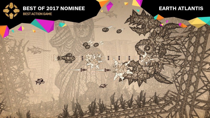 เกมส์แนว Shooting สไลด์ข้าง Earth Atlantis