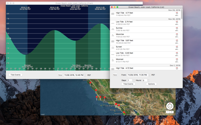 โปรแกรมพยากรณ์กระแสน้ำขึ้นลง XTide