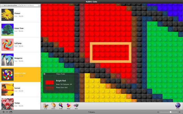 โปรแกรมสร้างรูปเหมือนตัวต่อ Photobricks